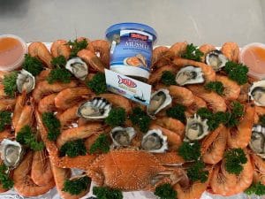 seafood tray